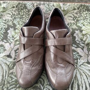 Clarks Brown Leather Loafers
